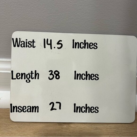 RE/DONE Light Blue Denim Distressed Wide Leg Cropped Jeans Women’s Size 27” - Picture 4 of 4